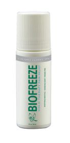 Biofreeze - 3 Oz. Roll-On Dye-Free Prof Version