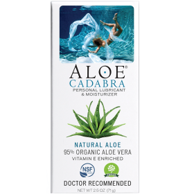 Aloe Cadabra Natural Organic Personal Lubricant (1x2.5 OZ)