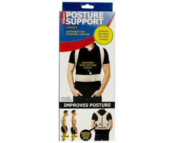 Case of 18 - Magnetic Unisex Posture Support Brace