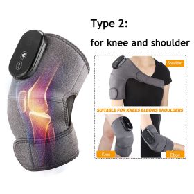 Electric Shoulder Massager Heating Pad Vibration Massage Support Belt Arthritis Pain Relief Shoulder Thermal Physiotherapy Brace