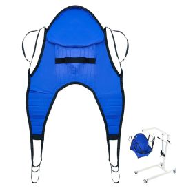 VEVOR Patient Lift Sling with Head Support Medium-Size U Shape Divided Leg Sling