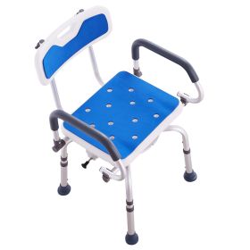 VEVOR Shower Chair 360° Swivel Bathtub Shower Seat with Pivoting Arms 400LBS