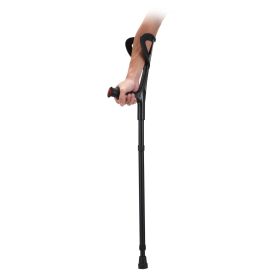 VEVOR Forearm Crutches 10-Level Height Adjustable Walking Crutches 1 Pair 350LBS