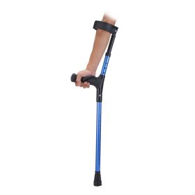 VEVOR Forearm Crutches Aluminum Walking Crutches with Adjustable Height & Cuffs