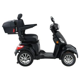 VEVOR Heavy Duty 4-Wheel Mobility Scooters for Seniors & Adults 500lbs Capacity - 31 Miles 3-Speed Long Range