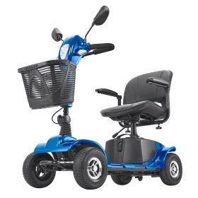 VEVOR Heavy-Duty 4 Wheel Mobility Scooter for Adults & Seniors - Folding Electric Powered Mobility Scooter & 12 Mile Long Range